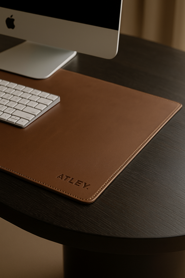 The Story Behind Our Leather Desk Mat