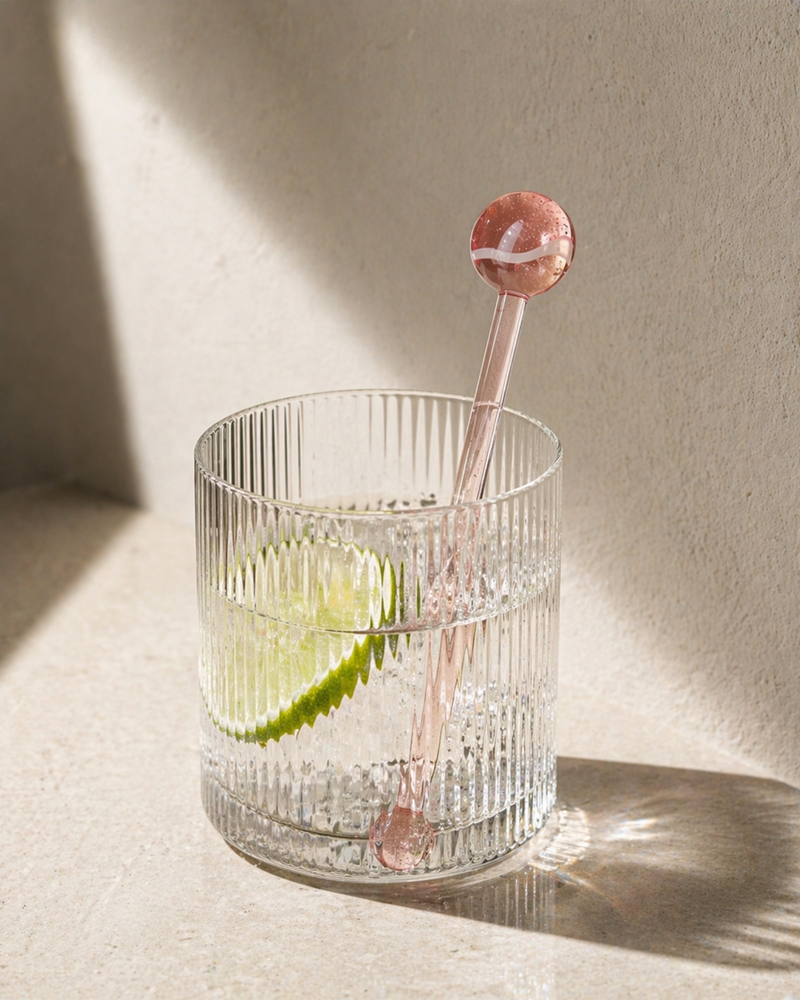 Glass Swizzle Sticks - Pink Gin Fizz (2pcs) – Atley.co