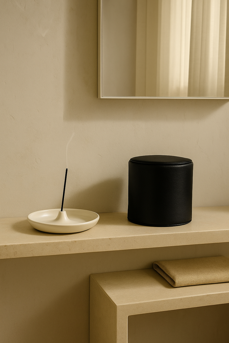 ATLEY. Leather Vessel