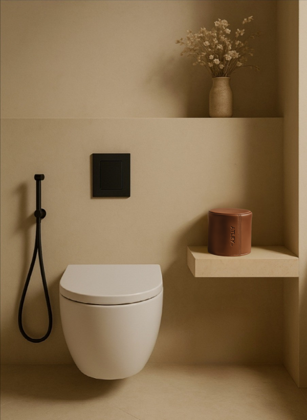 ATLEY. Leather Vessel