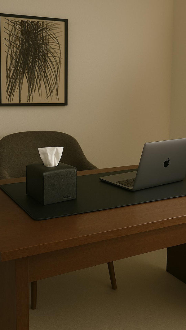 Executive Leather Desk Set - Option to Personalise
