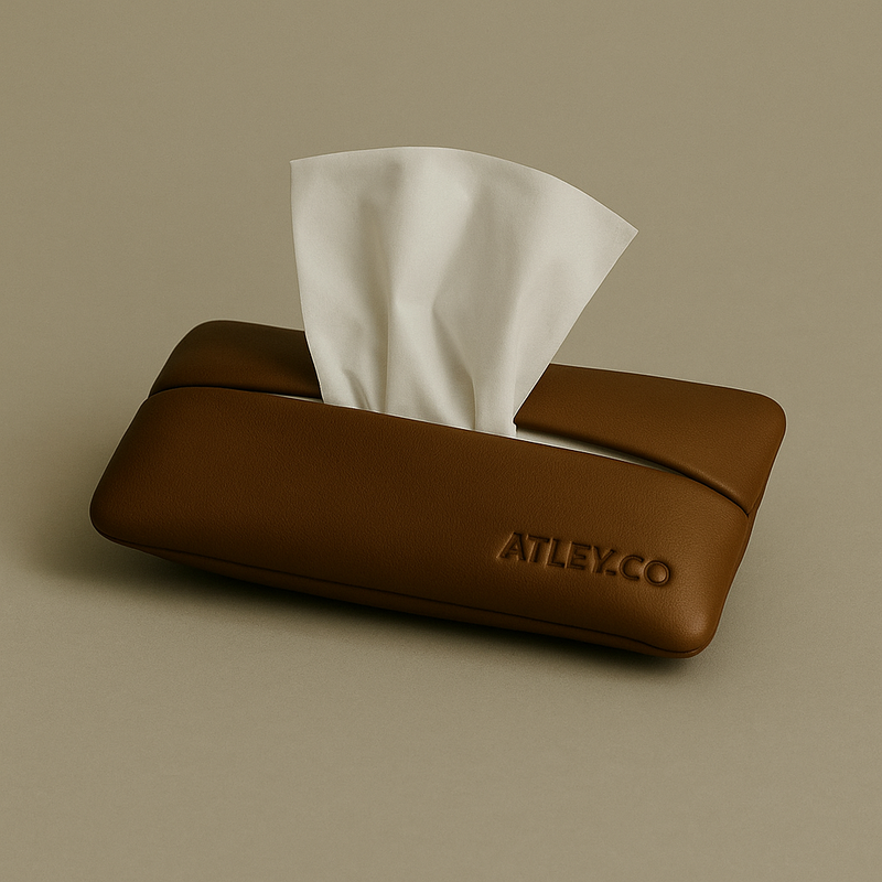 Leather Tissue pouch