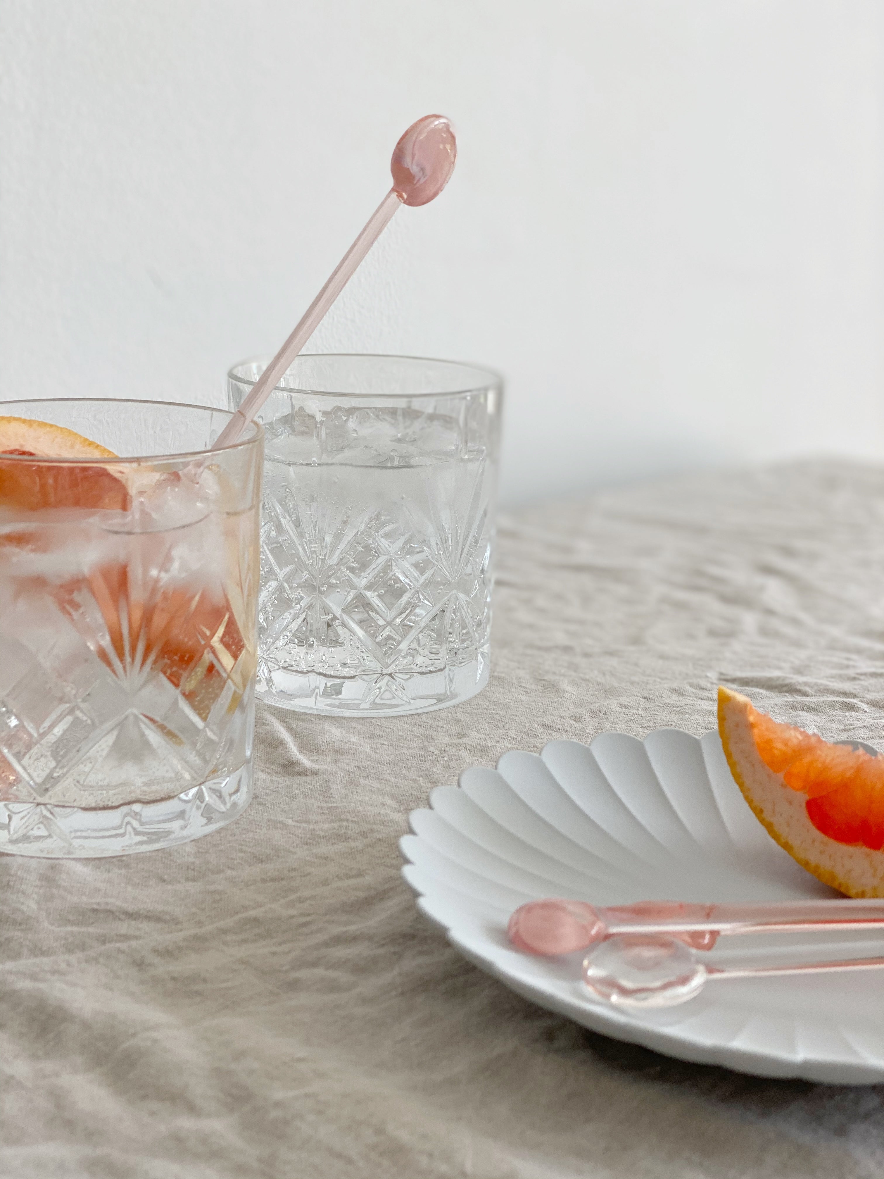 Glass Swizzle Sticks - Pink Gin Fizz (2pcs) – Atley.co